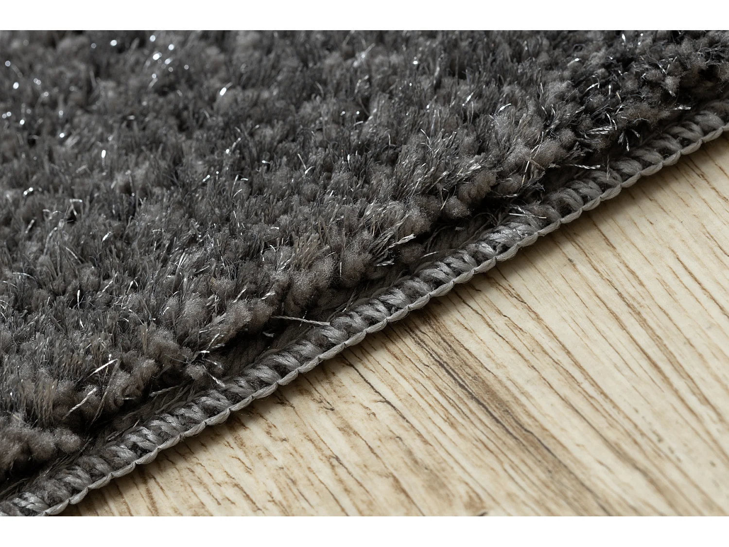 Dywan łazienkowy SYNERGY glamour, antypoślizgowy, miękki - lurex sz 50x80 cm