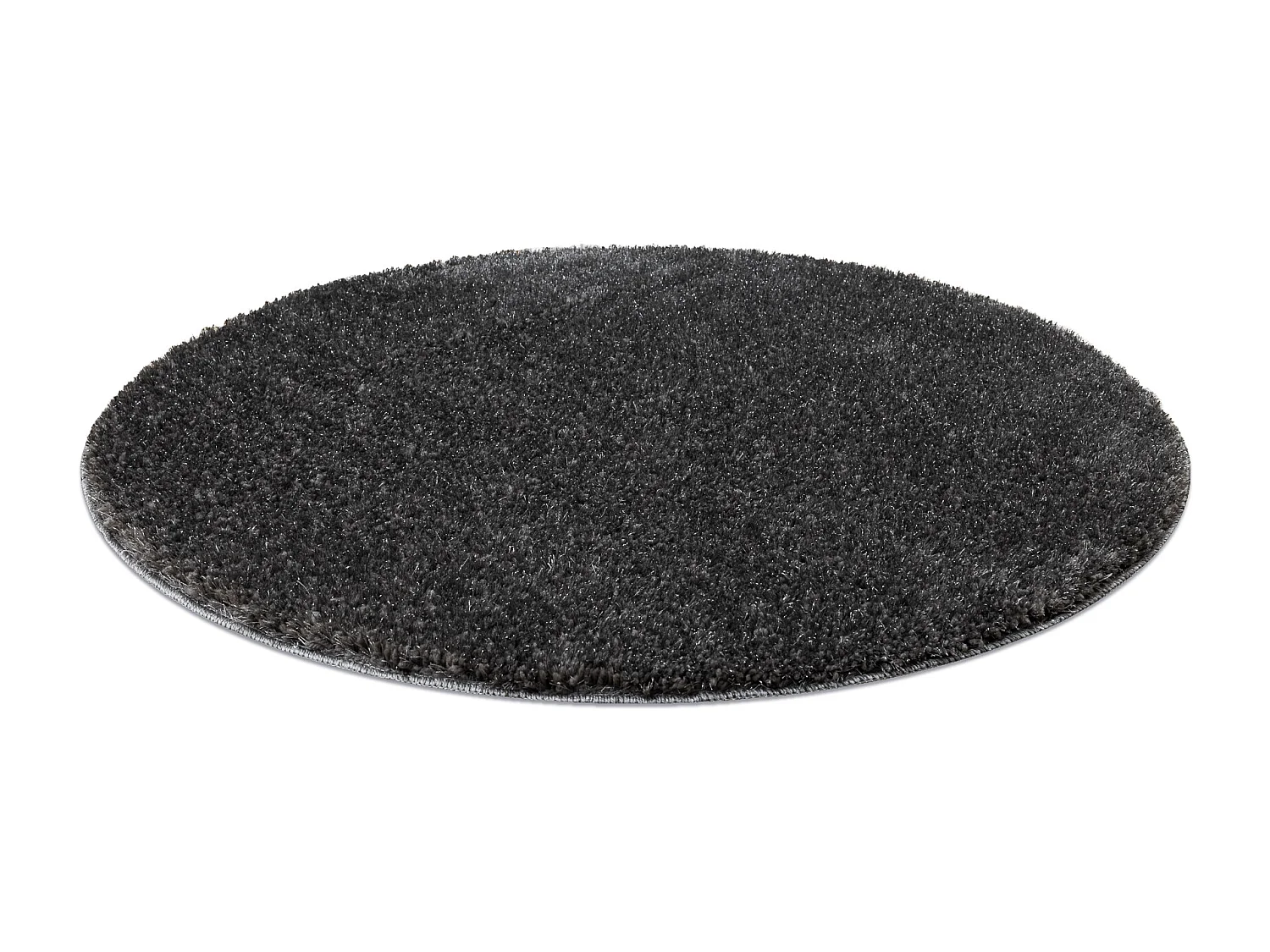 Tapis de salle de bain SYNERGY cercle, glamour, antidérapant, doux -  cercle 100 cm