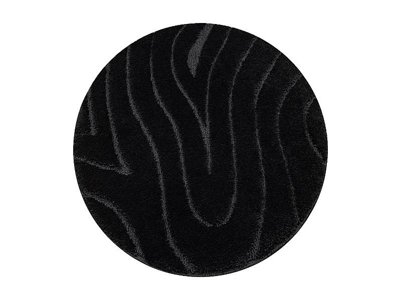 Tappeto da bagno SUPREME cerchio WAVES, cerchio, antiscivolo, morbido  cercle 100 cm