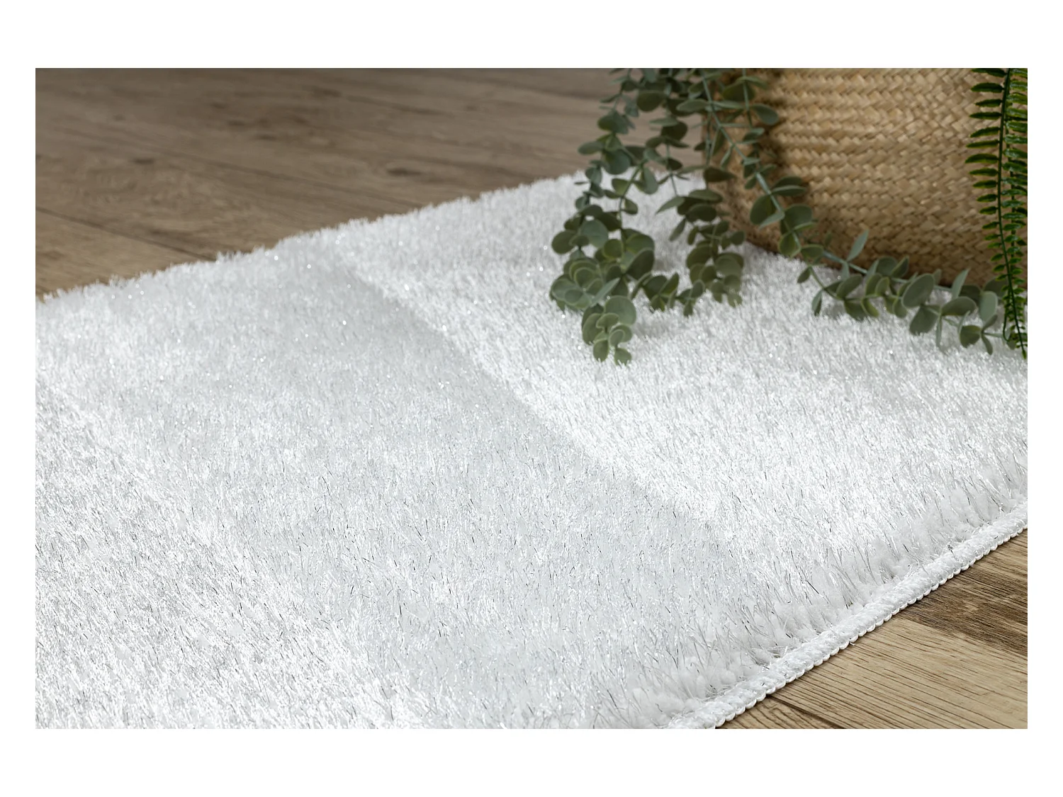 Tapis de salle de bain SYNERGY, glamour, antidérapant, doux - lurex b 60x100 cm