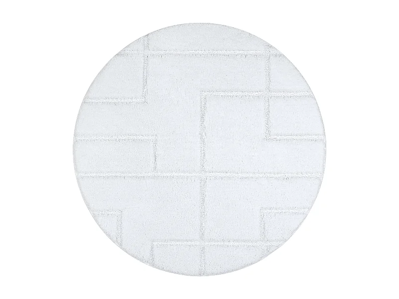 Tapis de salle de bain SUPREME cercle LINES, lignes, antidérapant, do cercle 67 cm