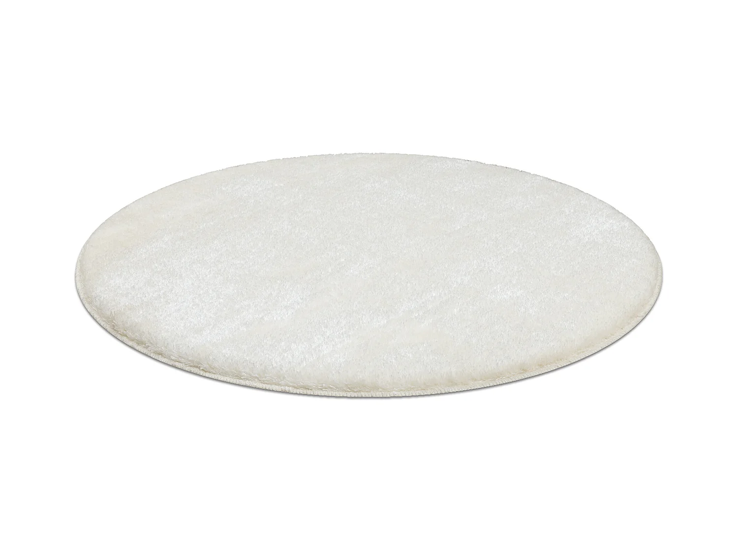 Badteppich SANTA Kreis eben, rutschfest, weich – weiß cercle 67 cm
