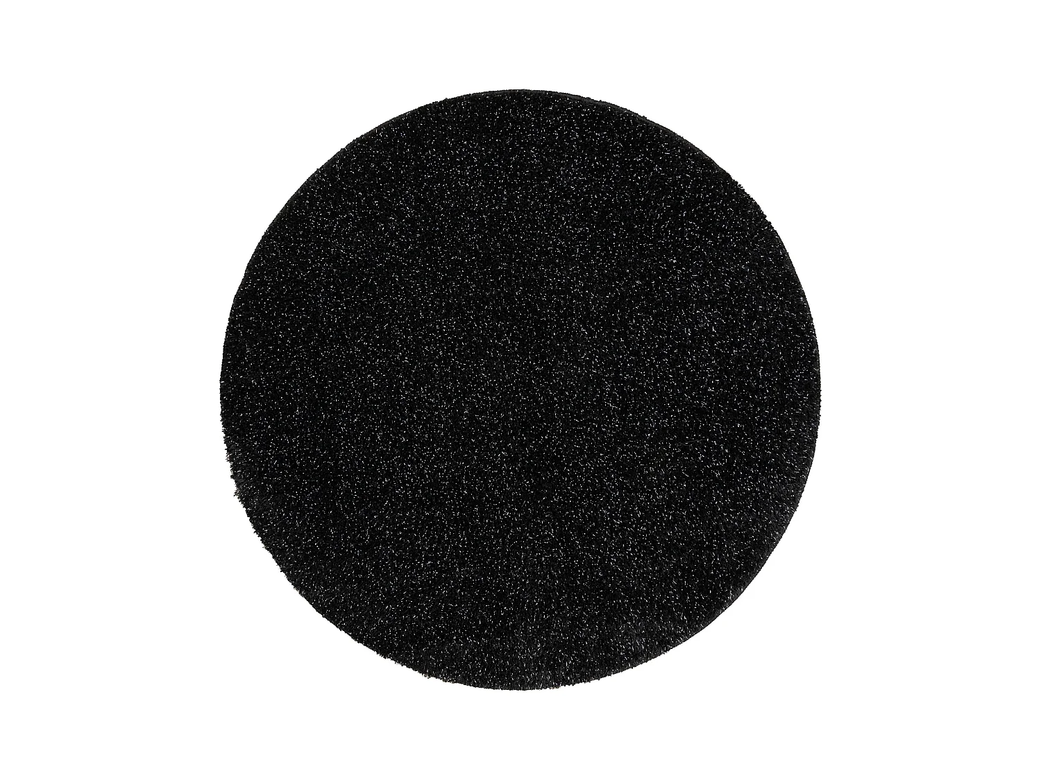 Tapis de salle de bain SYNERGY cercle, glamour, antidérapant, doux -  cercle 67 cm