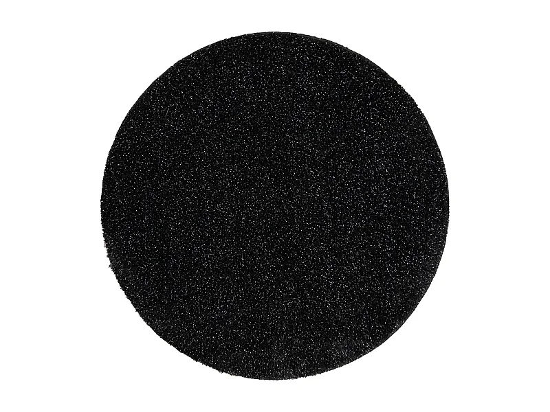 Tapis de salle de bain SYNERGY cercle, glamour, antidérapant, doux -  cercle 67 cm