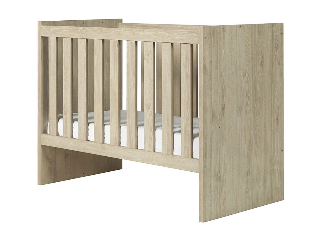 Chambre bébé ou enfant DANAÉ, lit 60x120 évolutif en 90x200, armoire, commode à langer et chevet