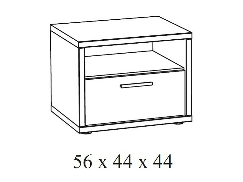 Chambre bébé ou enfant MATHEO, lit 60x120 évolutif en 90x200, armoire, commode à langer et chevet