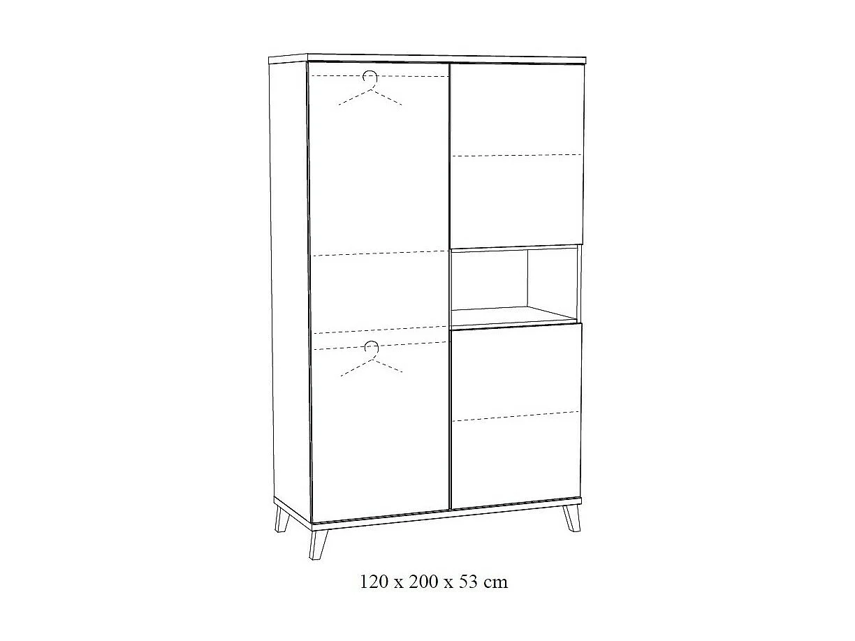 Chambre bébé ou enfant LOUISE, lit 60x120 évolutif en 90x200, armoire, commode à langer et chevet