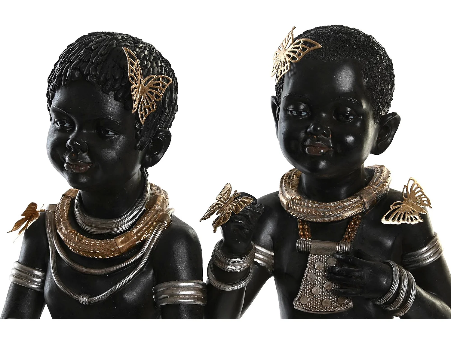 FIGURA RESINA 20,5X18X35 AFRICANA 2 SURT.