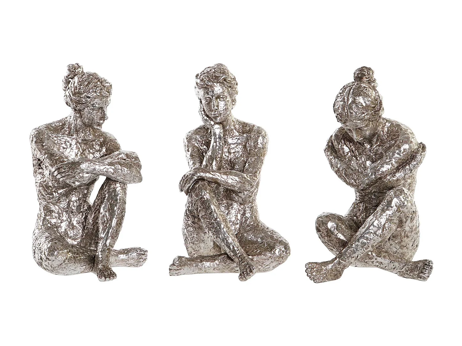 FIGURA RESINA 17X15X26 CHICA 3 SURT.