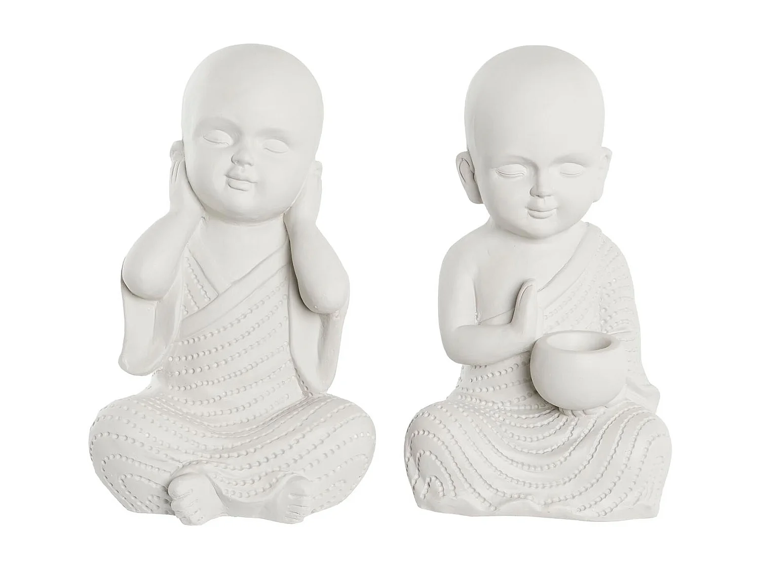 FIGURA MAGNESIA 25,5X19X39 MONJE 2 SURT.