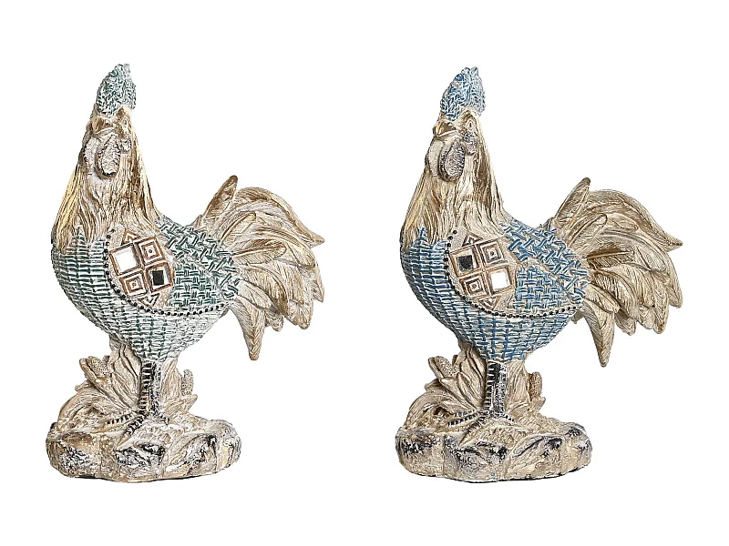 FIGURA RESINA 14,3X7,5X20 GALLO DECAPE 2 SURT.