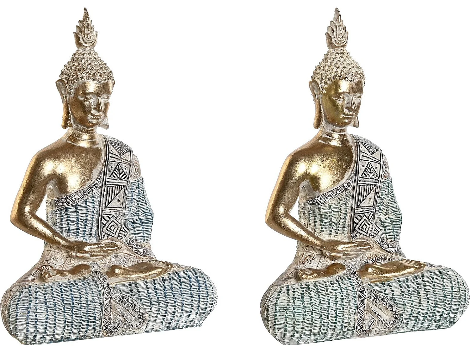 FIGURA RESINA 18,6X9,7X27 BUDA DECAPE 2 SURT.