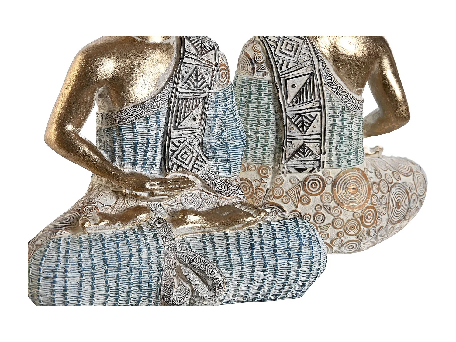 FIGURA RESINA 18,6X9,7X27 BUDA DECAPE 2 SURT.