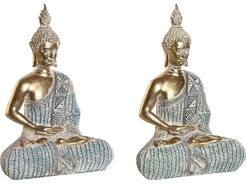 FIGURA RESINA 18,6X9,7X27 BUDA DECAPE 2 SURT.