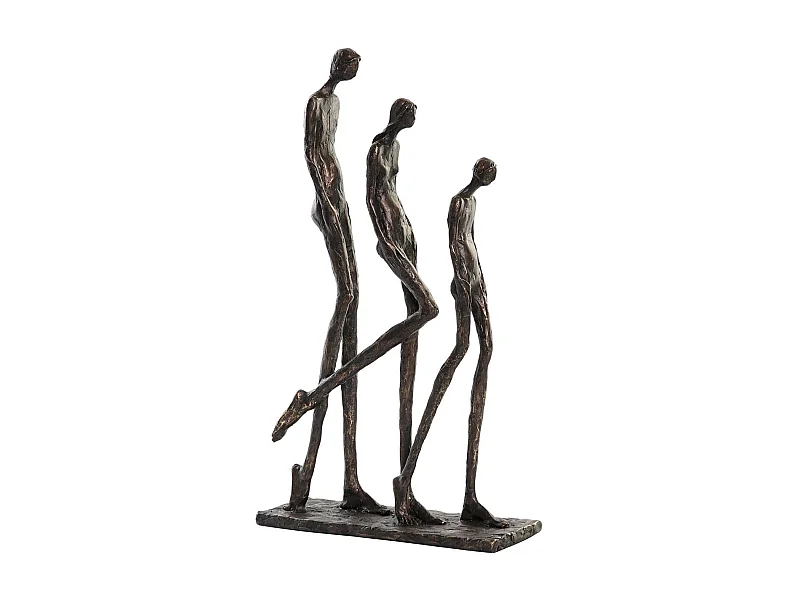FIGURA RESINA 23X8,5X39 FAMILIA COBRIZO
