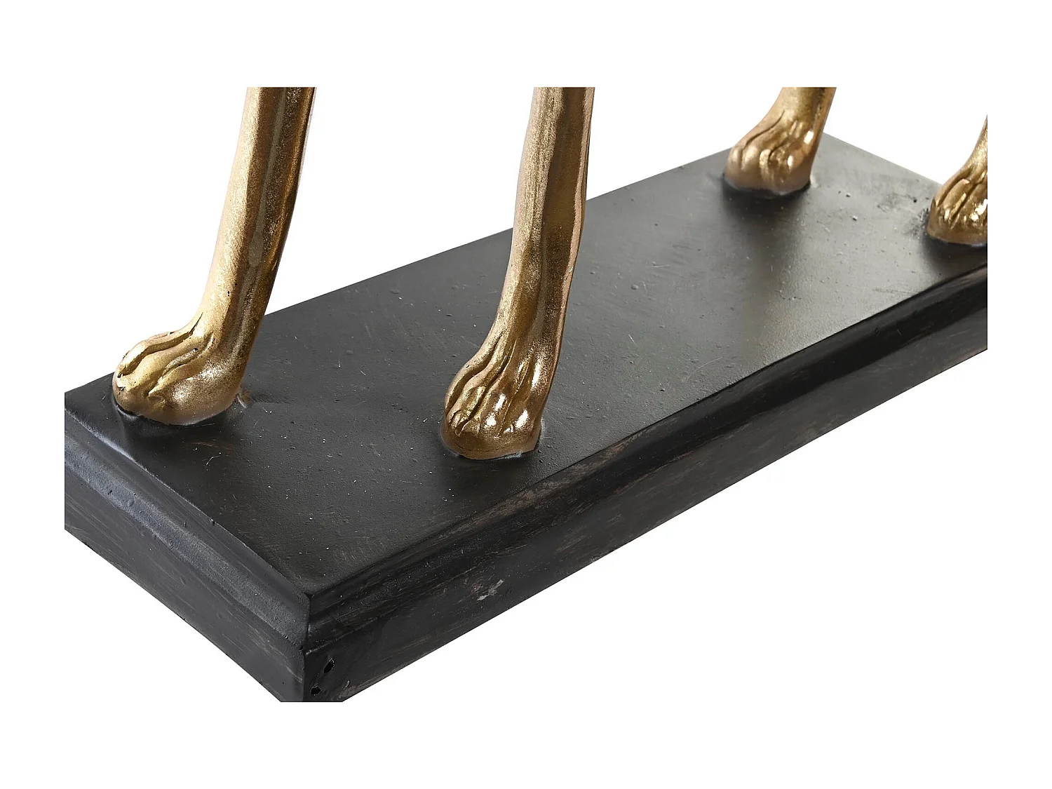 FIGURA RESINA 44,5X17X65,5 GALGO DORADO