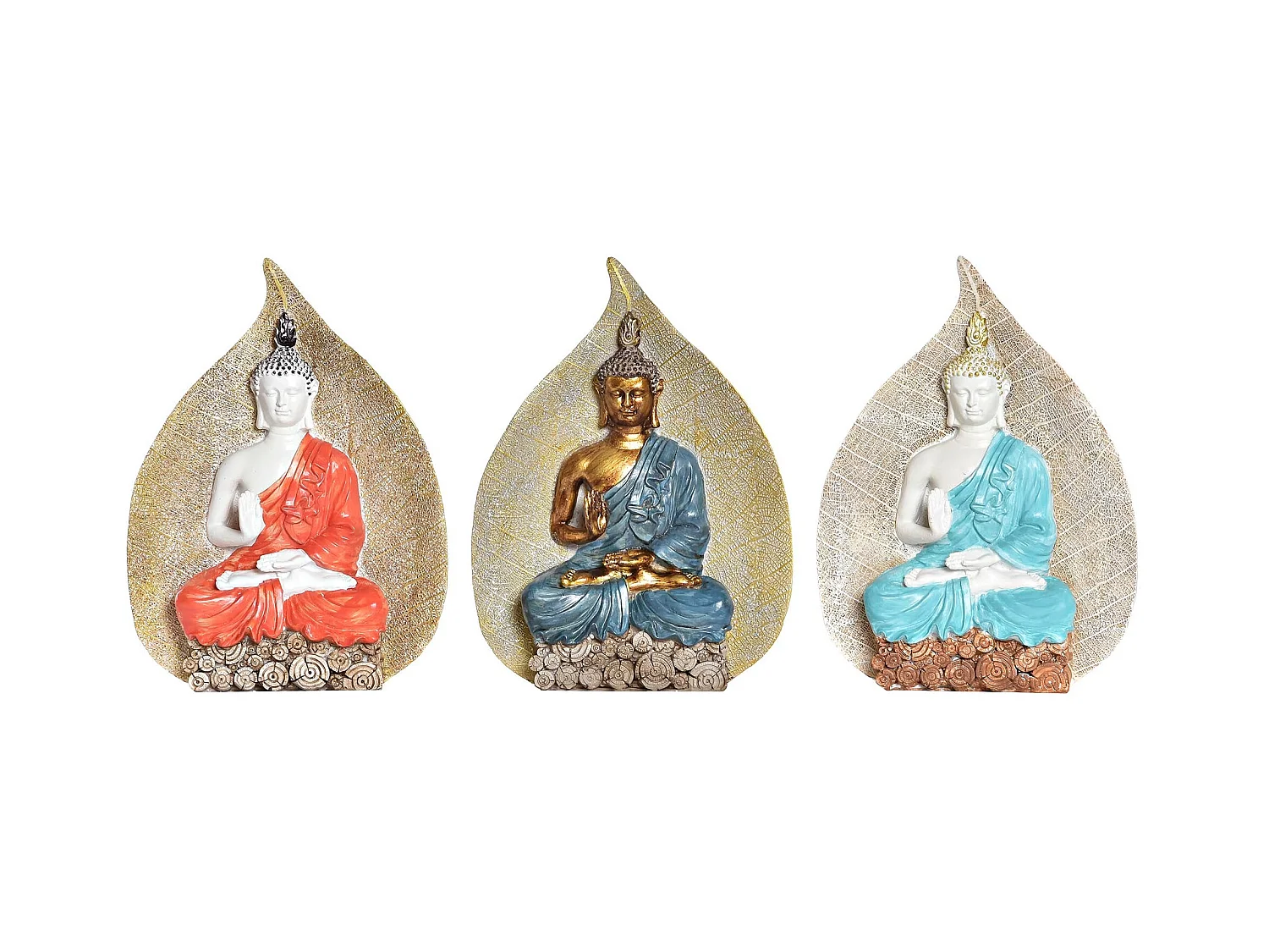 FIGURA RESINA 15,5X5X20,7 BUDA 3 SURT.