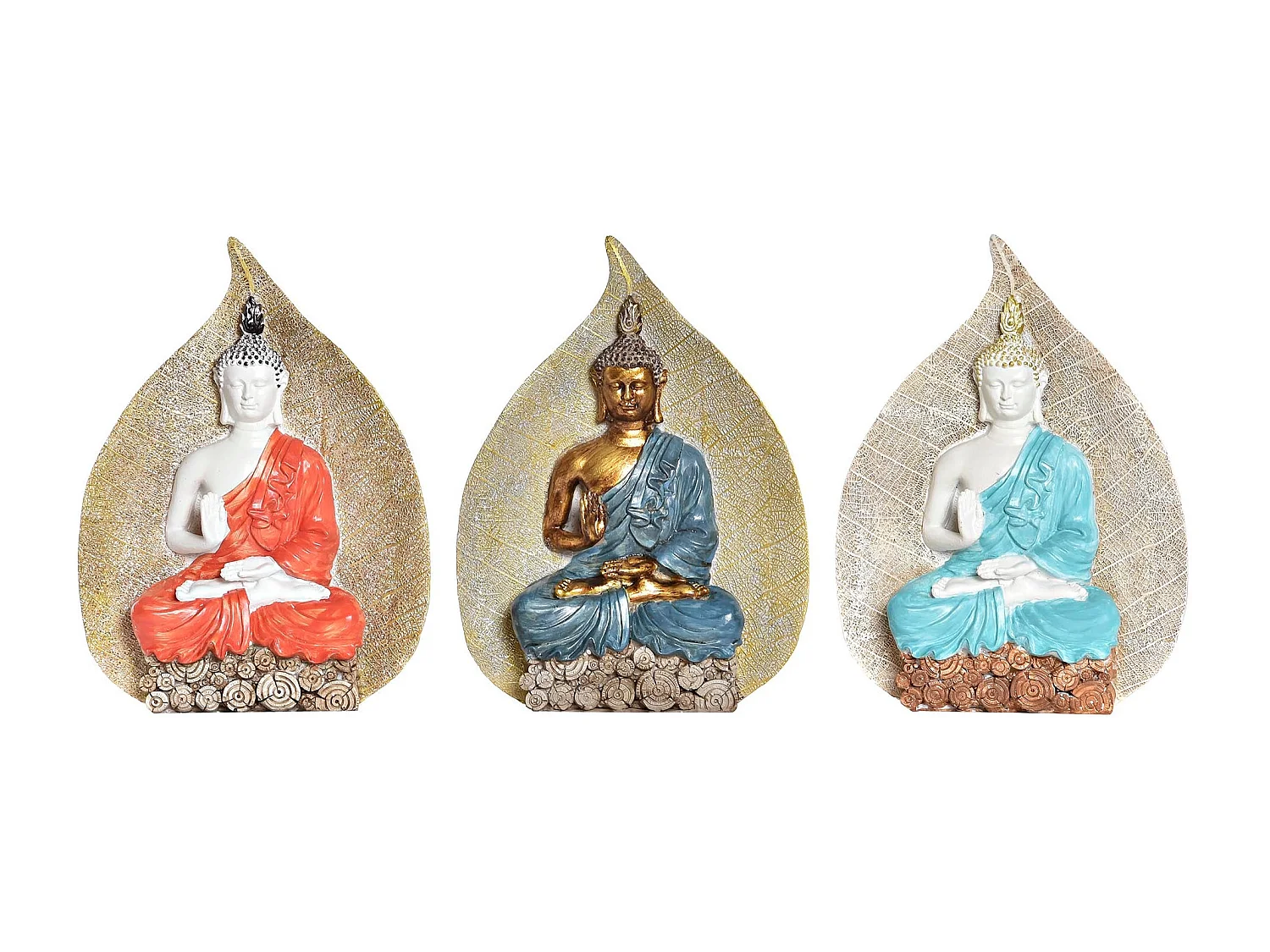 FIGURA RESINA 15,5X5X20,7 BUDA 3 SURT.