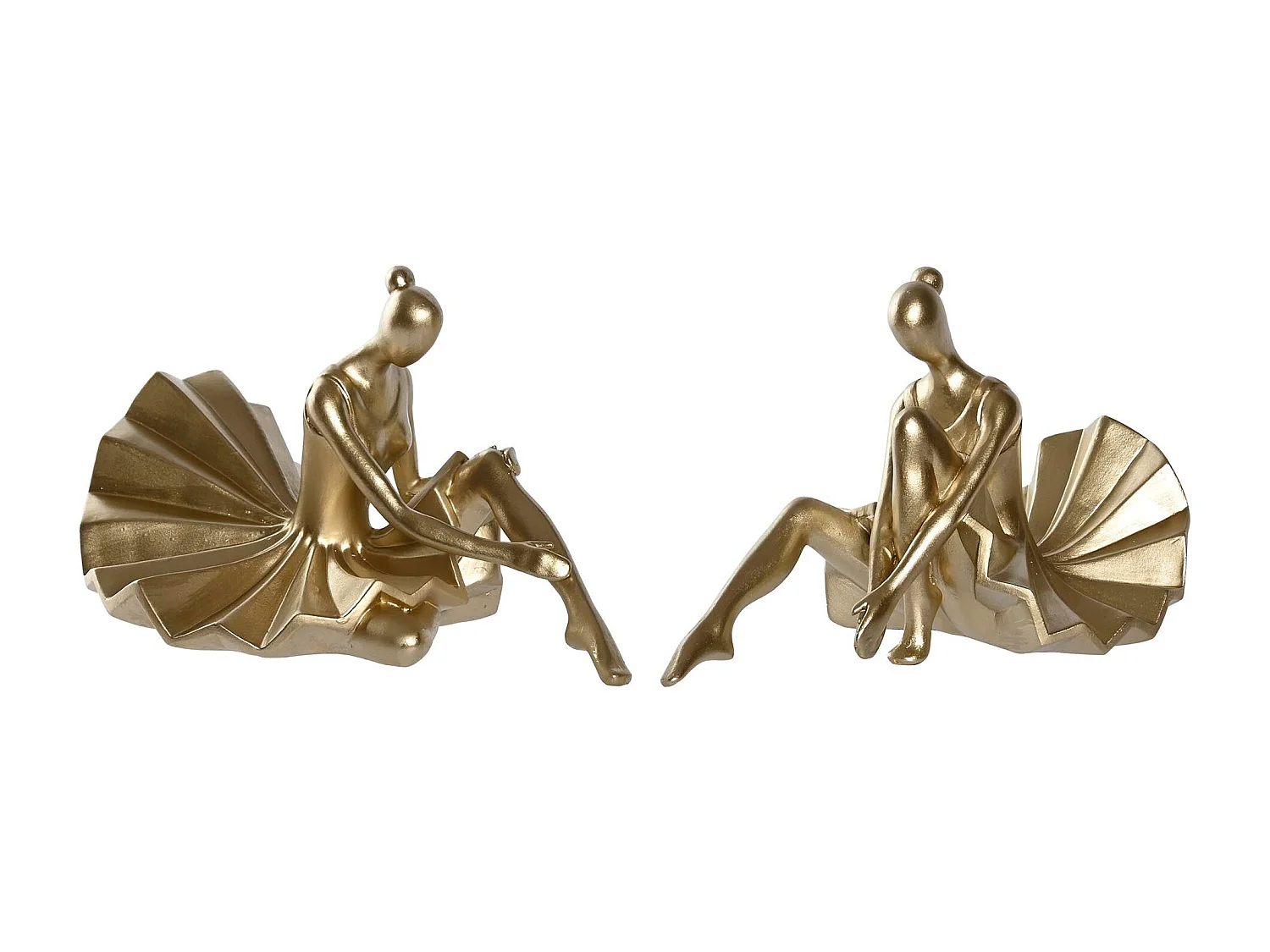 FIGURA RESINA 17X23X14,5 BAILARINA 2 SURT.