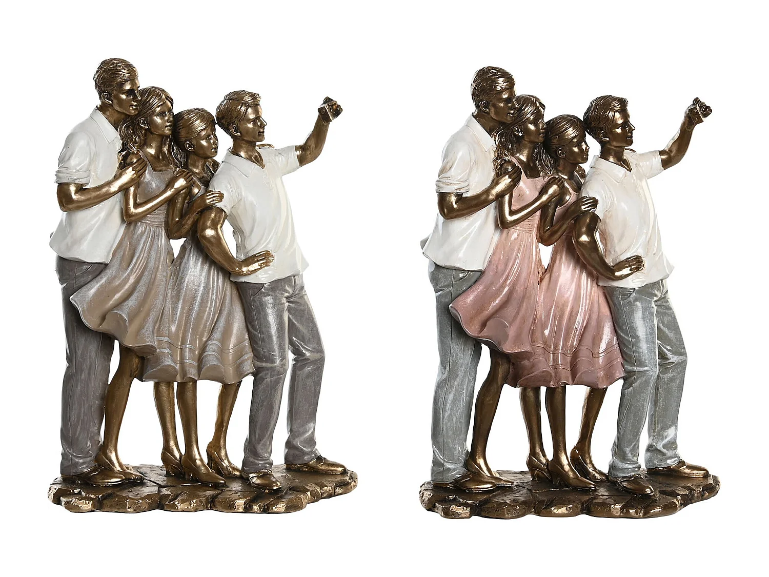 FIGURA RESINA 18X10X25 FAMILIA 2 SURT.