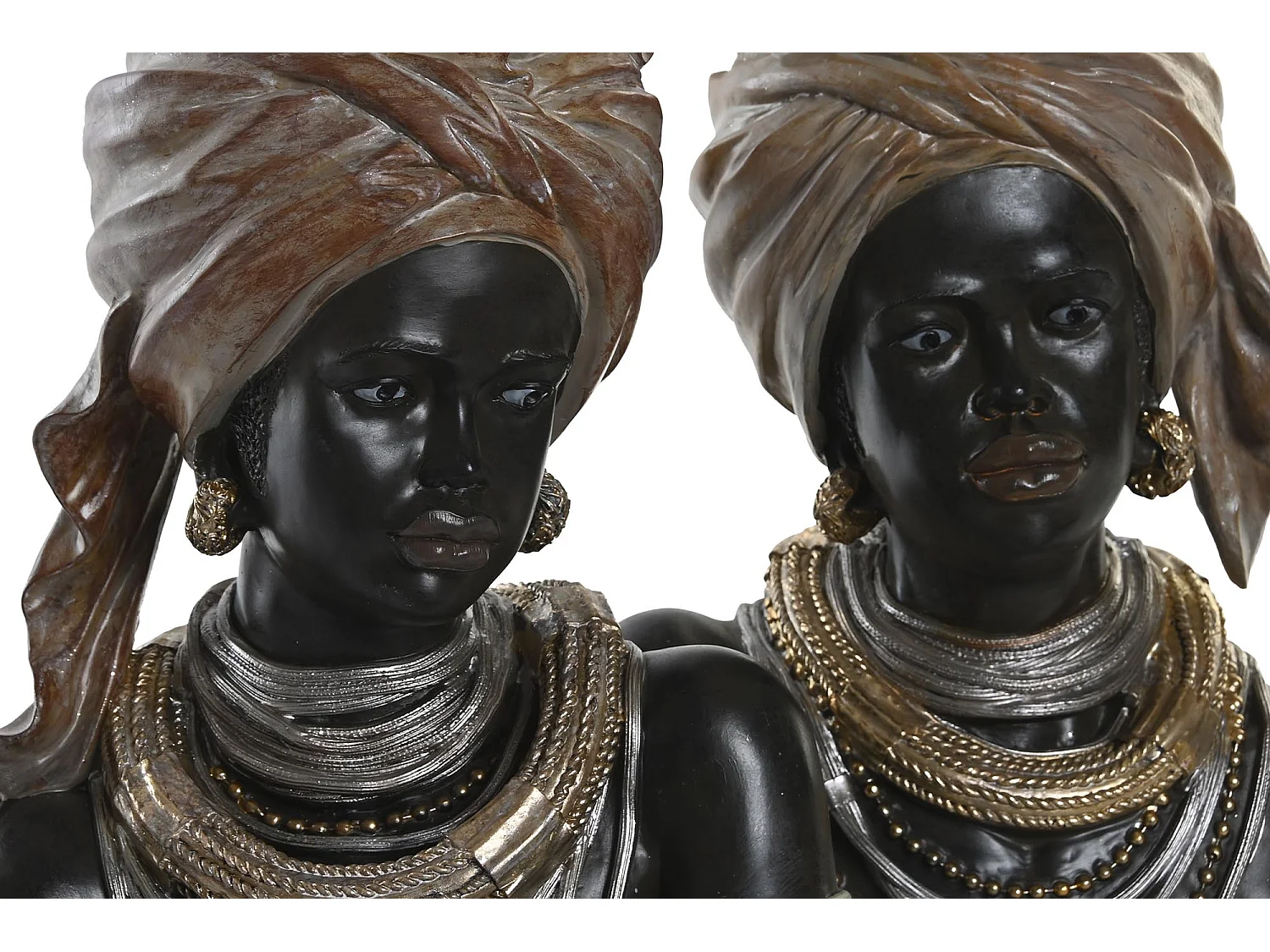 FIGURA RESINA 26X17X40 AFRICANA 2 SURT.