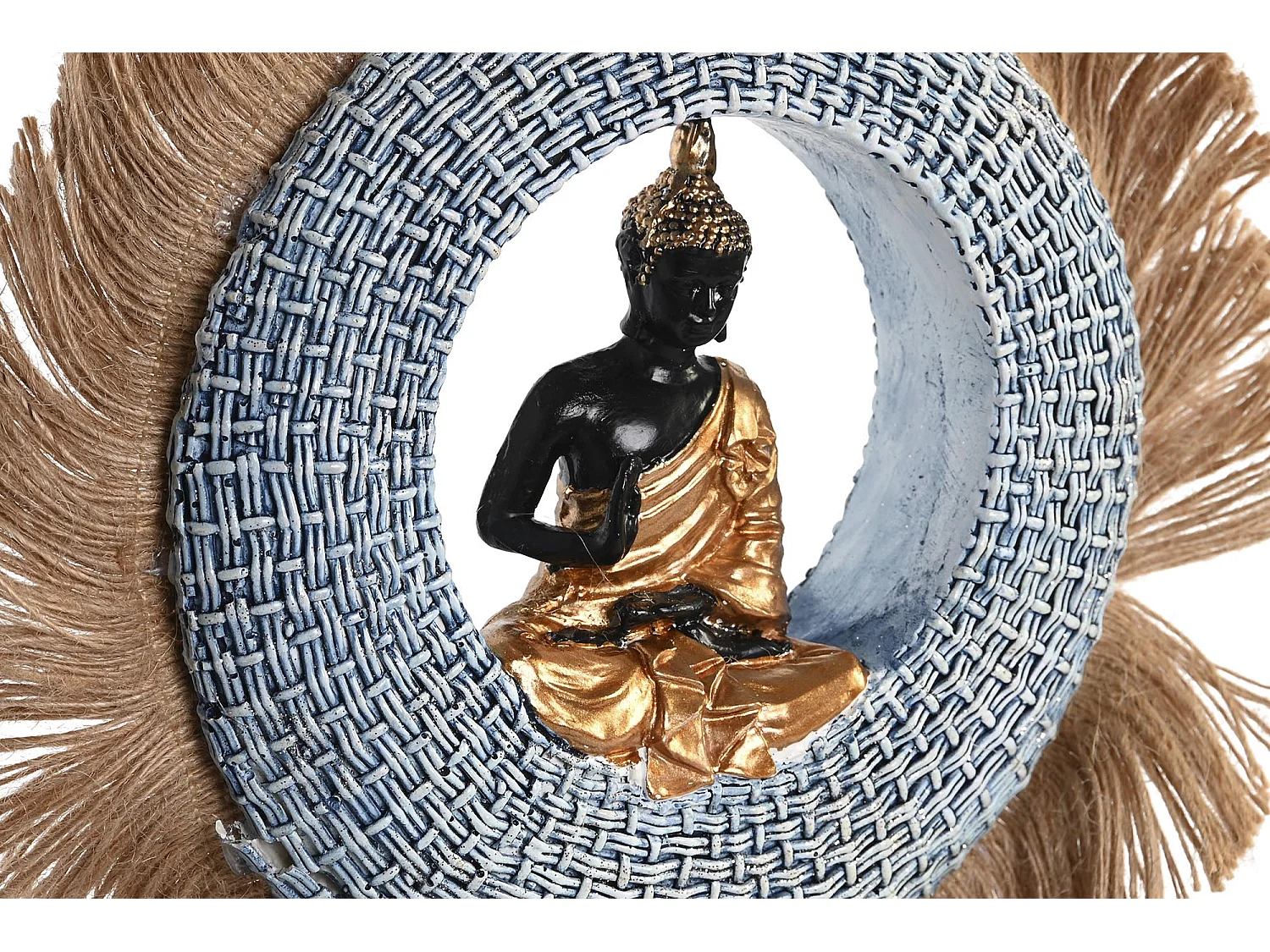 FIGURA RESINA YUTE 19X6X25 BUDA 2 SURT.