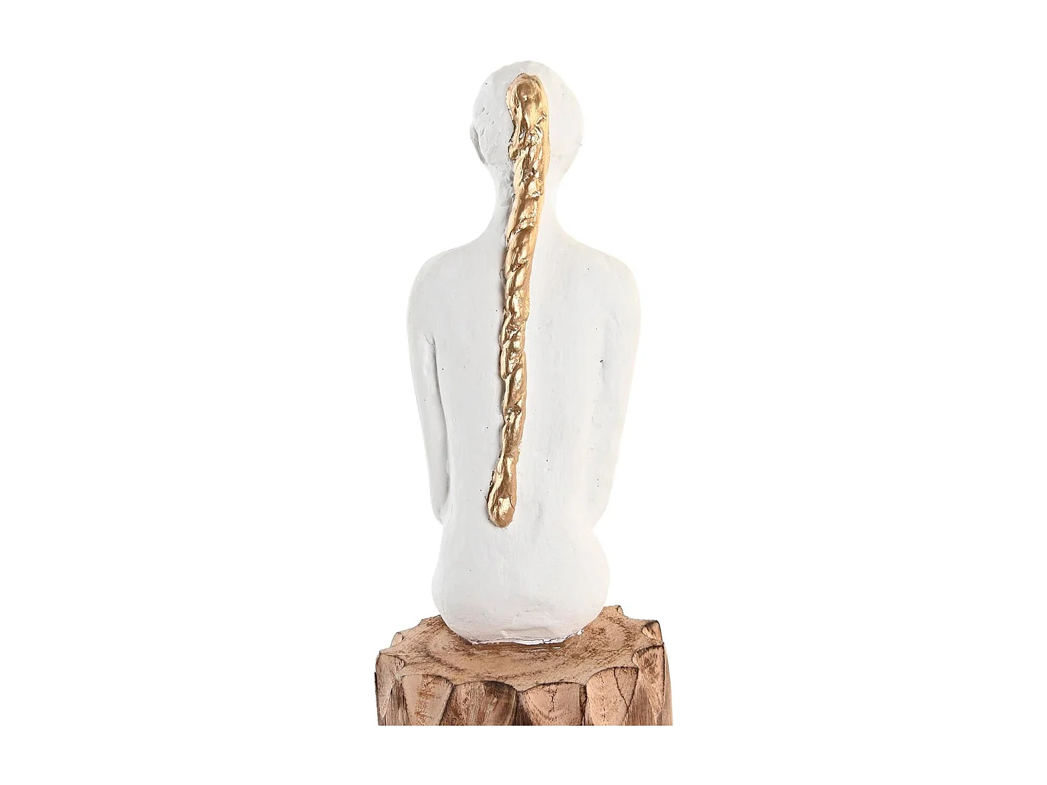 FIGURA MANGO RESINA 9X15X40 MUJER 2 SURT.