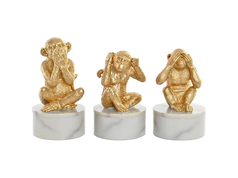 FIGURA RESINA 10,5X10,5X18,5 MONO CAJA 3 SURT.