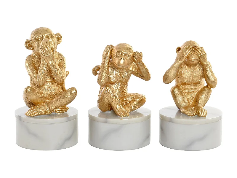 FIGURA RESINA 10,5X10,5X18,5 MONO CAJA 3 SURT.