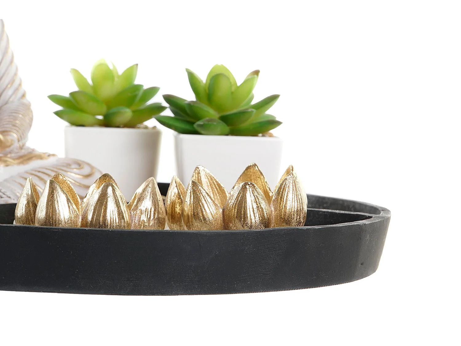 FIGURA RESINA 26X26X18 JARDIN ZEN 2 SURT.