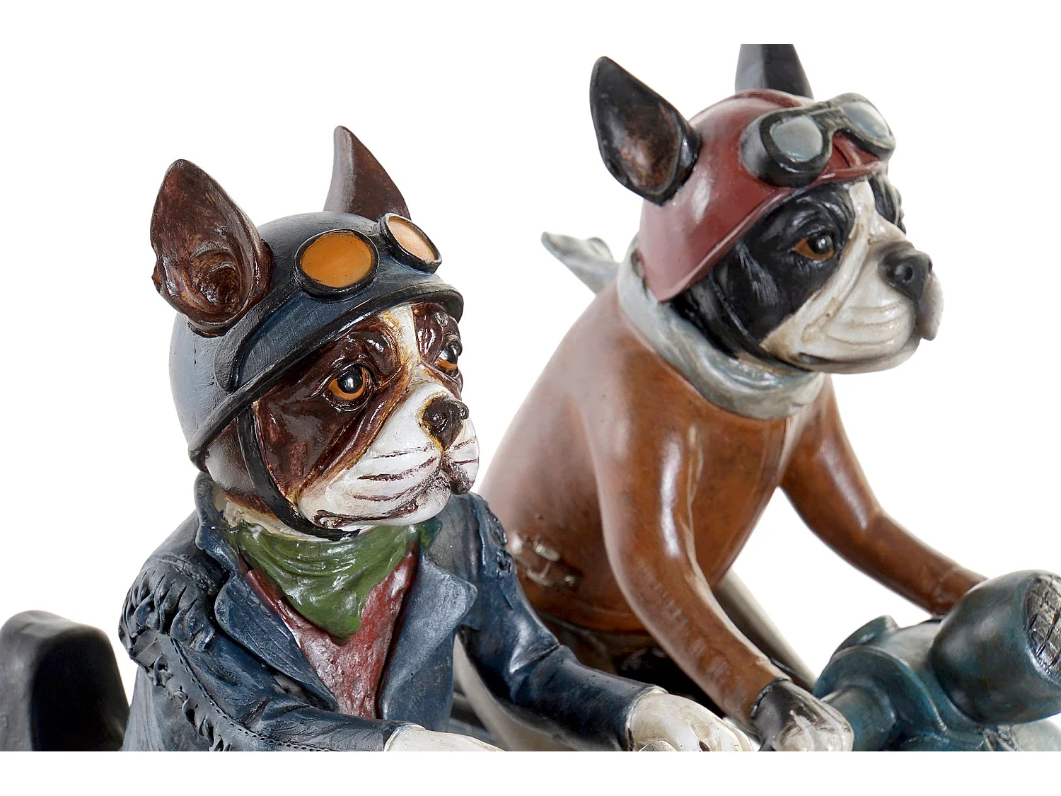 FIGURA RESINA 27X10X24 PERRO 2 SURT.