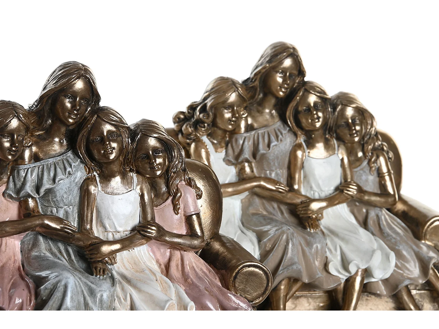 FIGURA RESINA 17X10,5X15,5 FAMILIA SOFA 2 SURT.