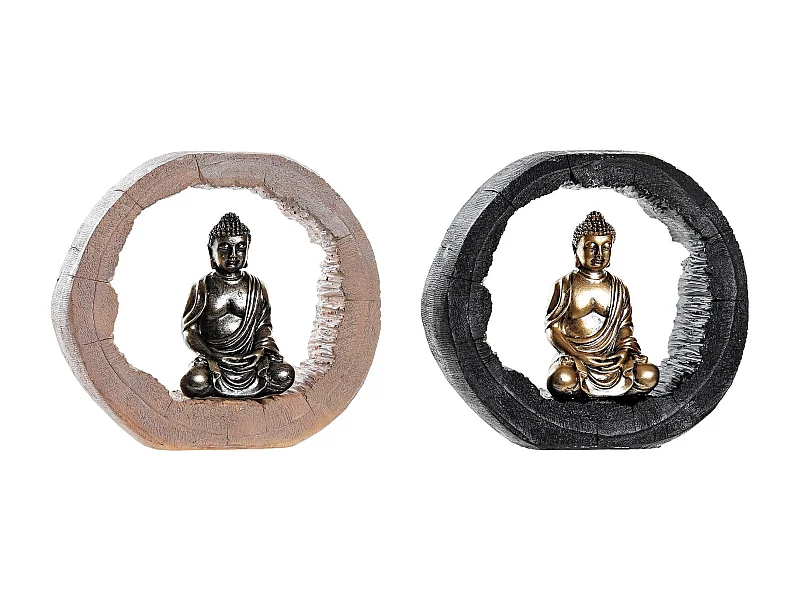 FIGURA RESINA 20,8X6X18,5 BUDA 2 SURT.