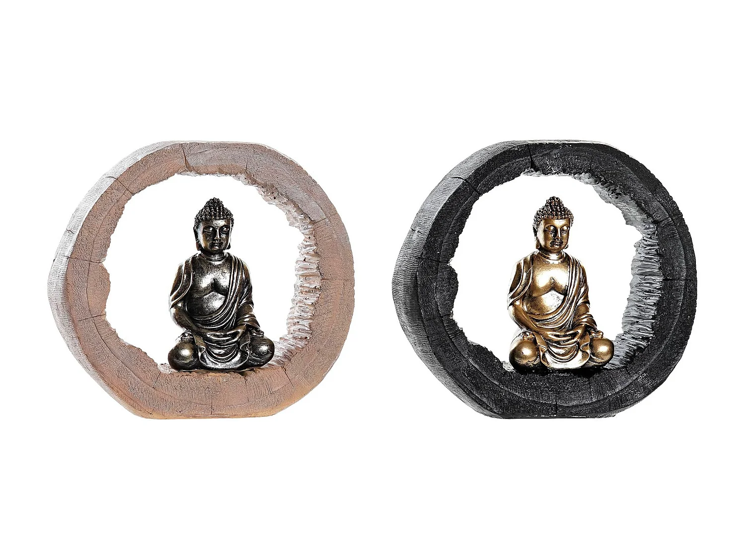 FIGURA RESINA 20,8X6X18,5 BUDA 2 SURT.