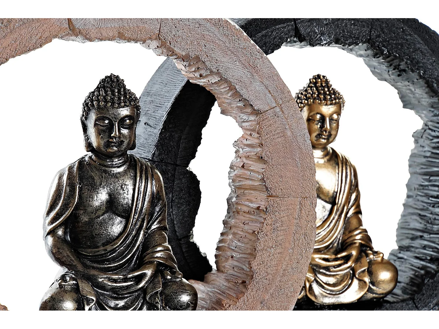 FIGURA RESINA 20,8X6X18,5 BUDA 2 SURT.