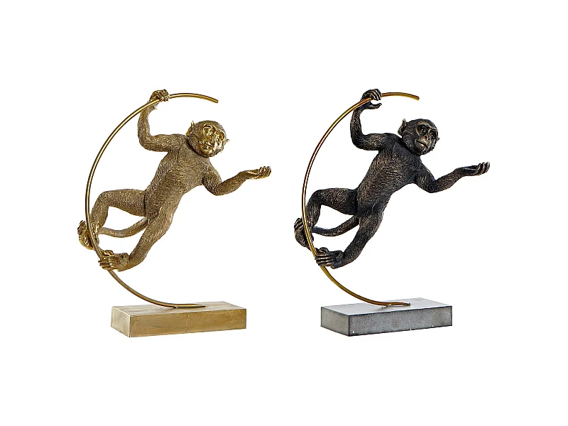 FIGURA RESINA 33X25X48 MONO 2 SURT.