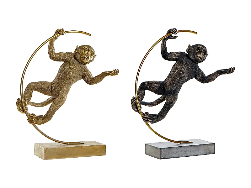 FIGURA RESINA 33X25X48 MONO 2 SURT.