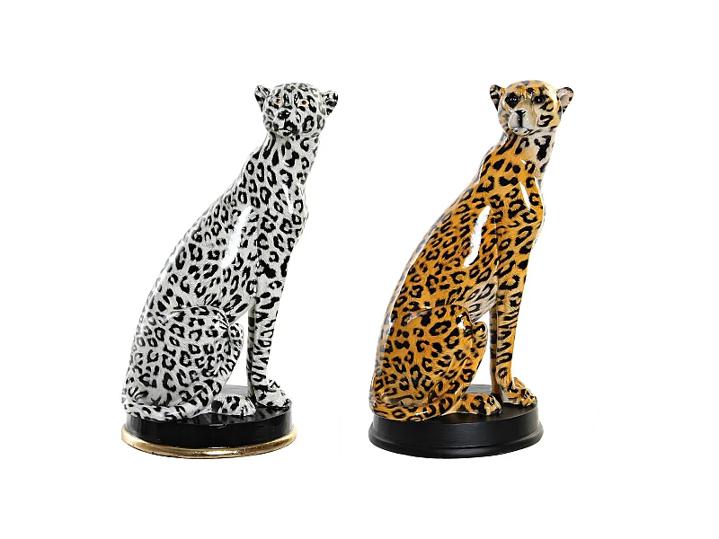 FIGURA RESINA 16X16X32 LEOPARDO 2 SURT.