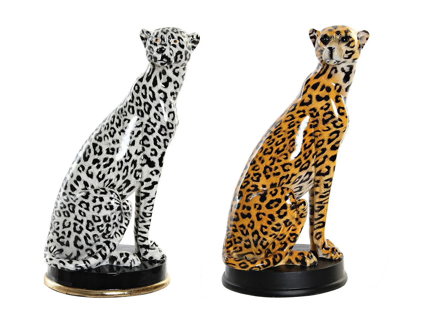 FIGURA RESINA 16X16X32 LEOPARDO 2 SURT.