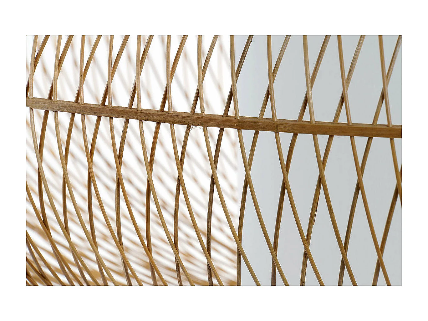 Lámpara colgante DKD Home Decor Bambú