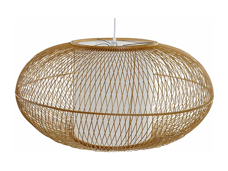 Lámpara colgante DKD Home Decor Bambú