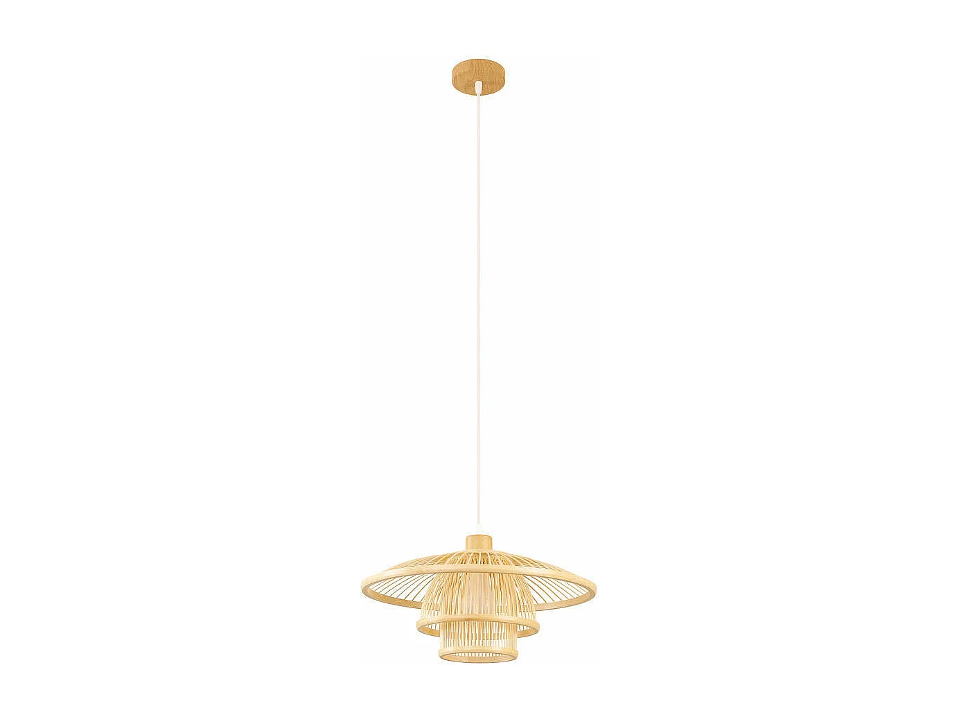 Suspension DKD Home Décor Naturel Bambou
