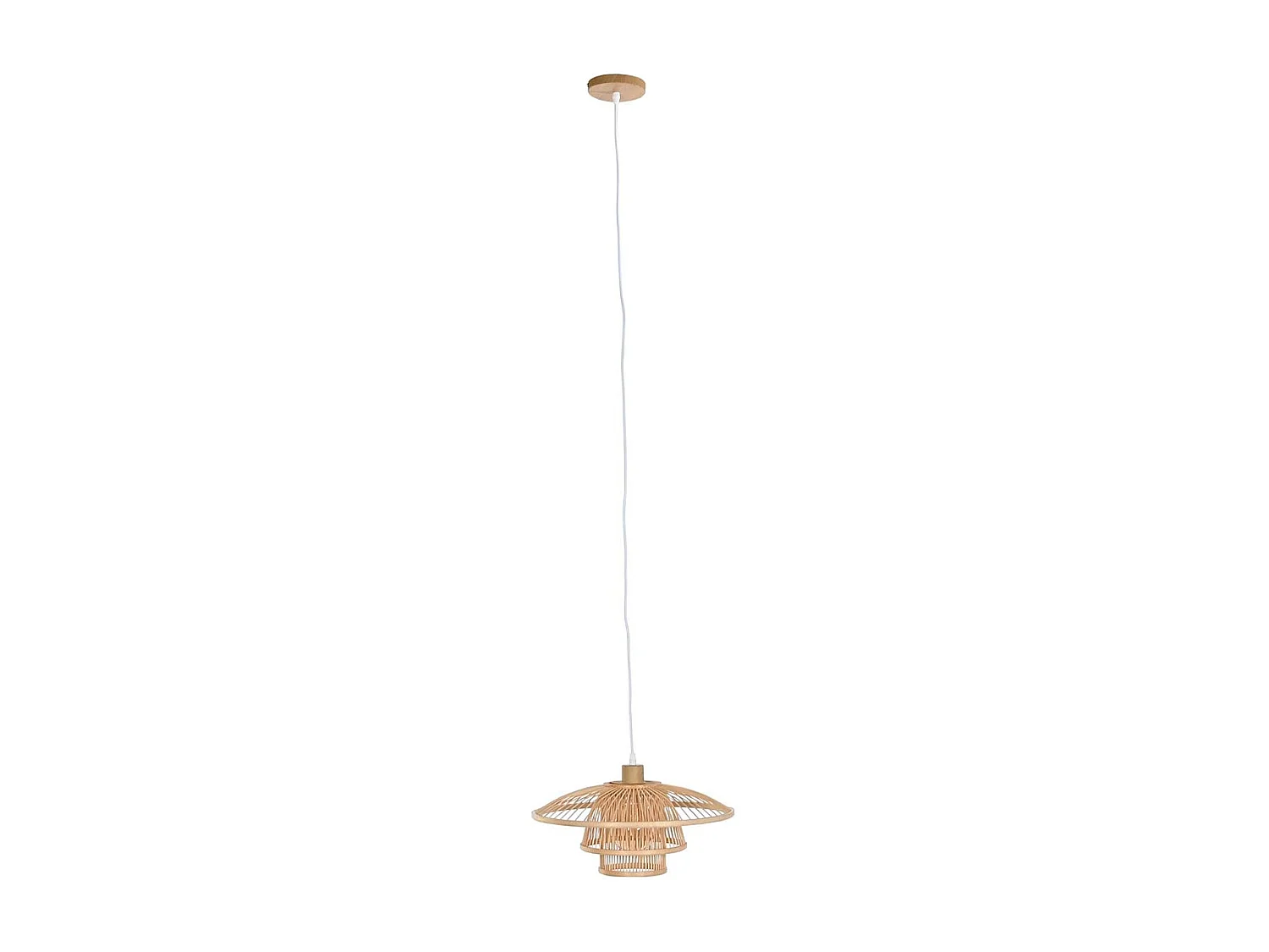 Suspension DKD Home Décor Naturel Bambou