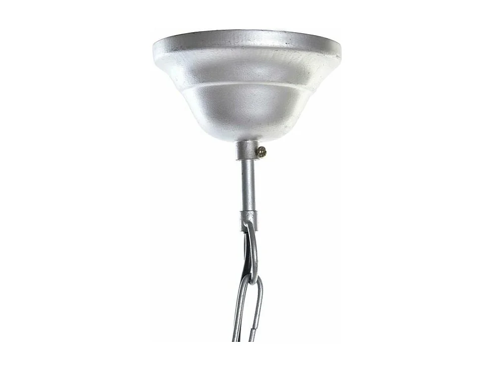 Suspension DKD Home Décor Marron Argenté Métal Bois