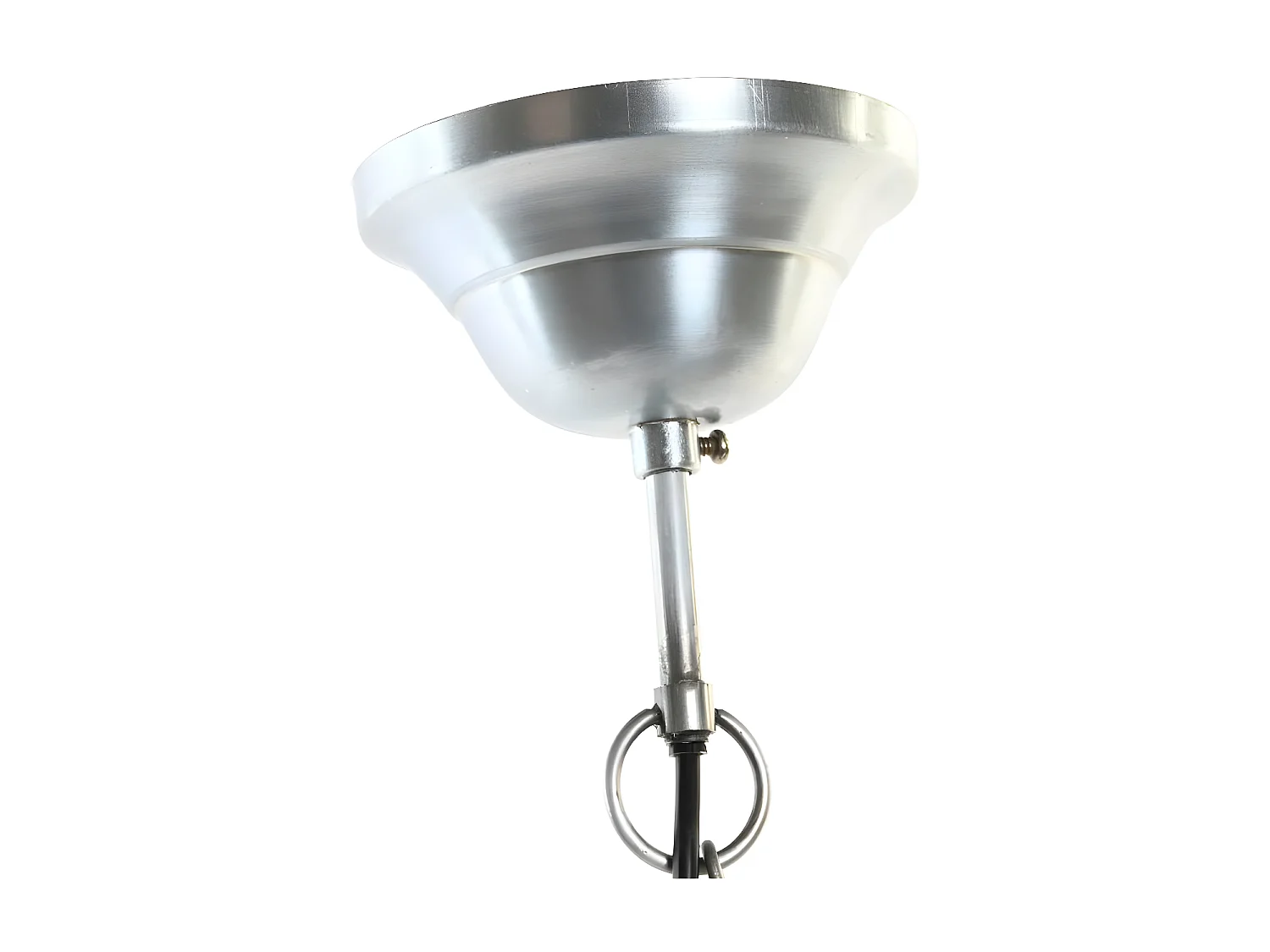 Suspension DKD Home Decor Argenté Marron Fer Bois de manguier