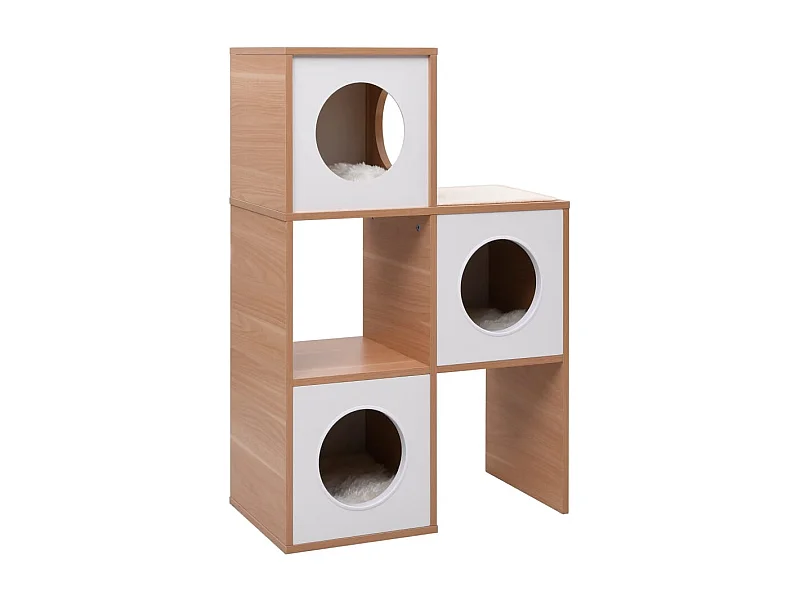 Cuccia per Gatti con Tappeto Tiragraffi in Sisal 100 cm