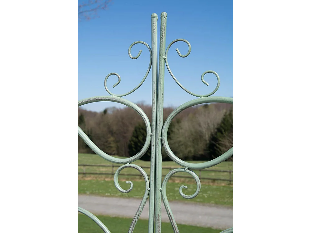 Arche à rosiers - Métal & Métal - Vert antique - Melissa