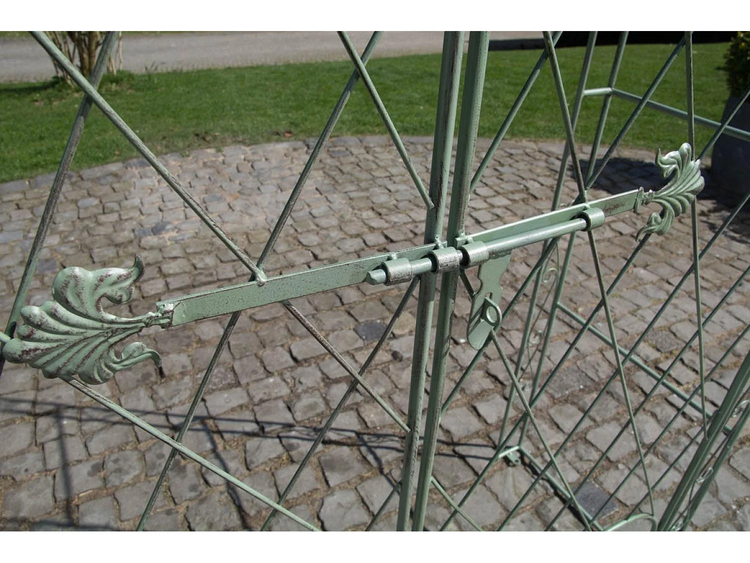 Arche à rosiers - Métal & Métal - Vert antique - Melissa