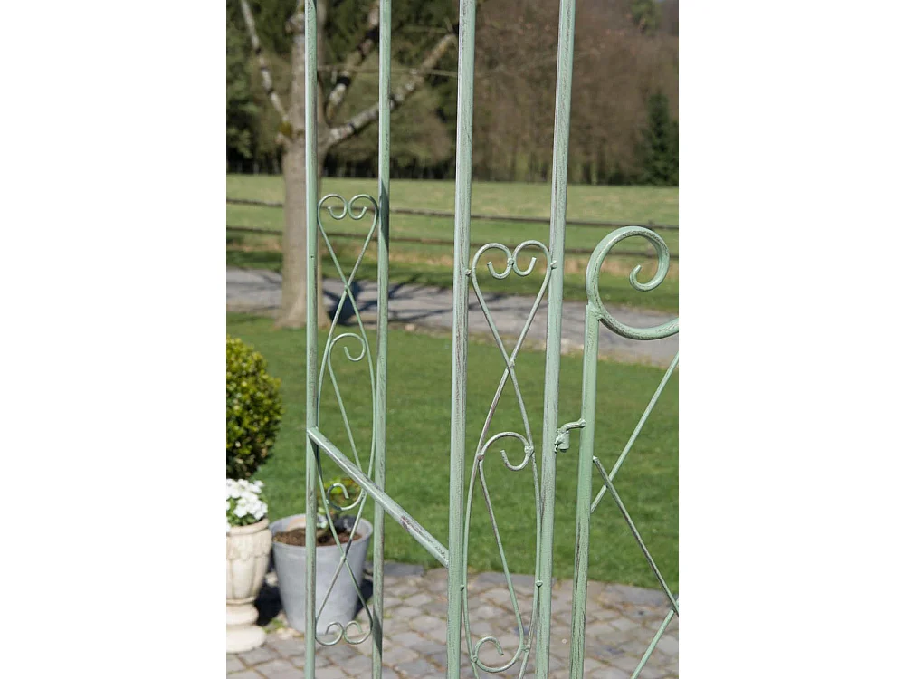 Arche à rosiers - Métal & Métal - Vert antique - Melissa