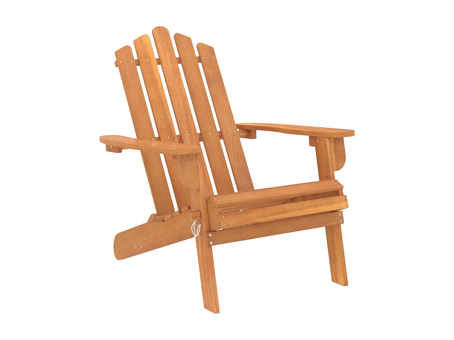 Ensemble de salon de jardin Adirondack 3 pcs bois acacia solide